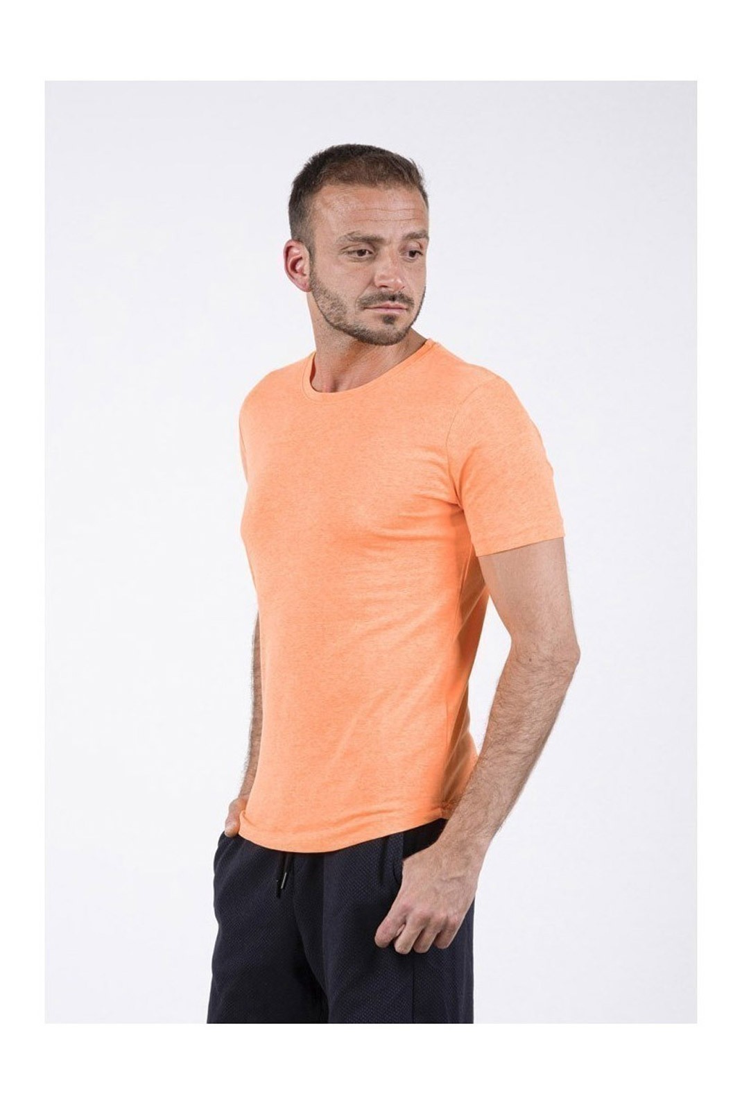 T-shirt - BASICS & MORE - Orange - BA844923