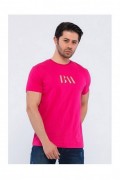 T-shirt - BASICS & MORE - Pomegranate - BA884399