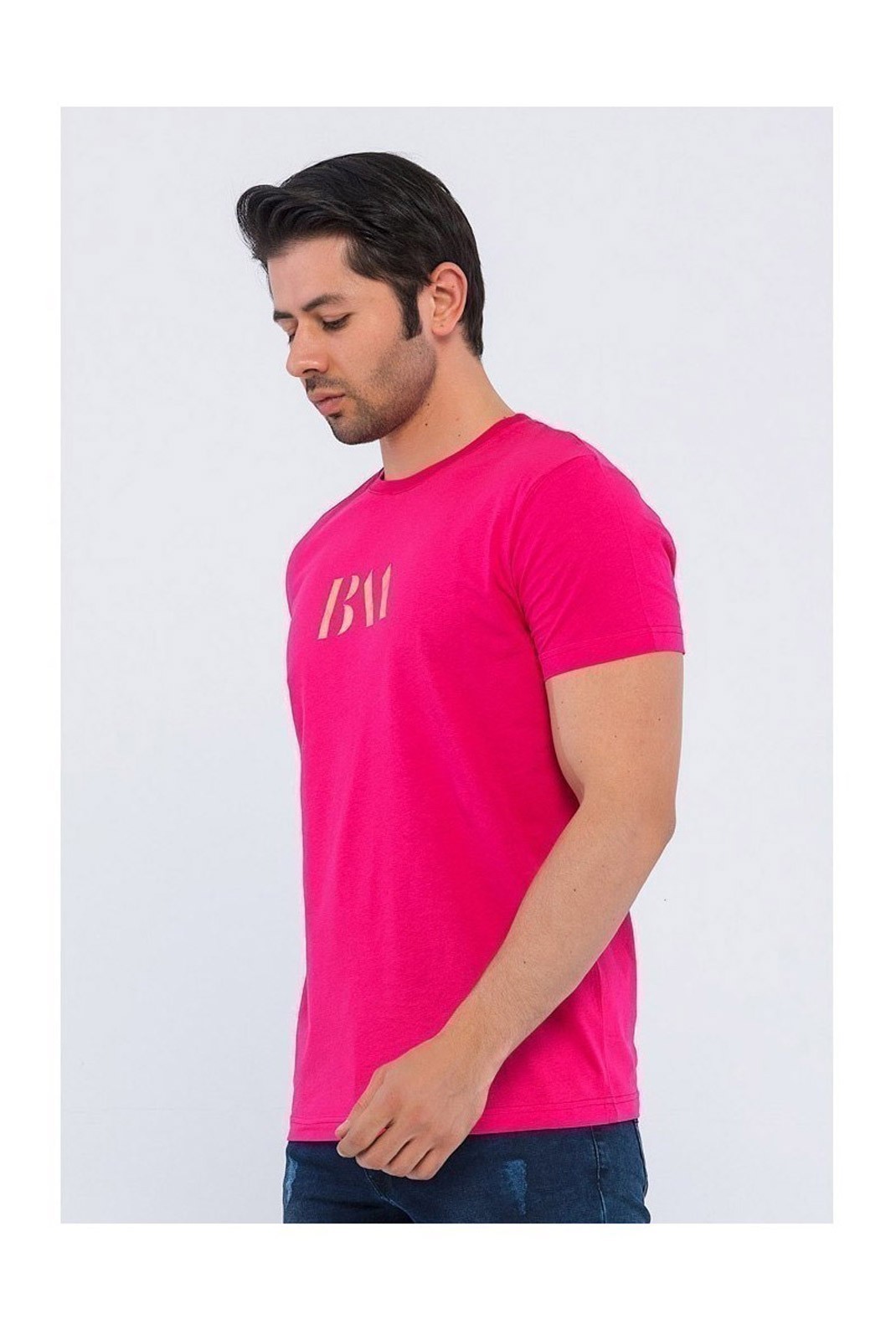 T-shirt - BASICS & MORE - Pomegranate - BA884399