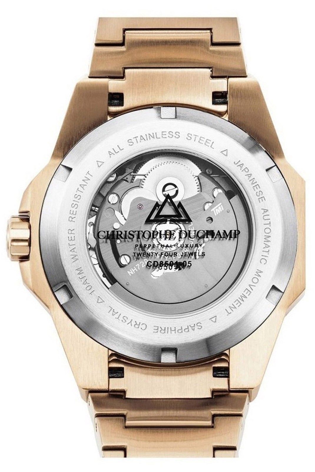 Montre Homme - CHRISTOPHE DUCHAMP - Raidillon Skeleton Automatic Cd8501-05