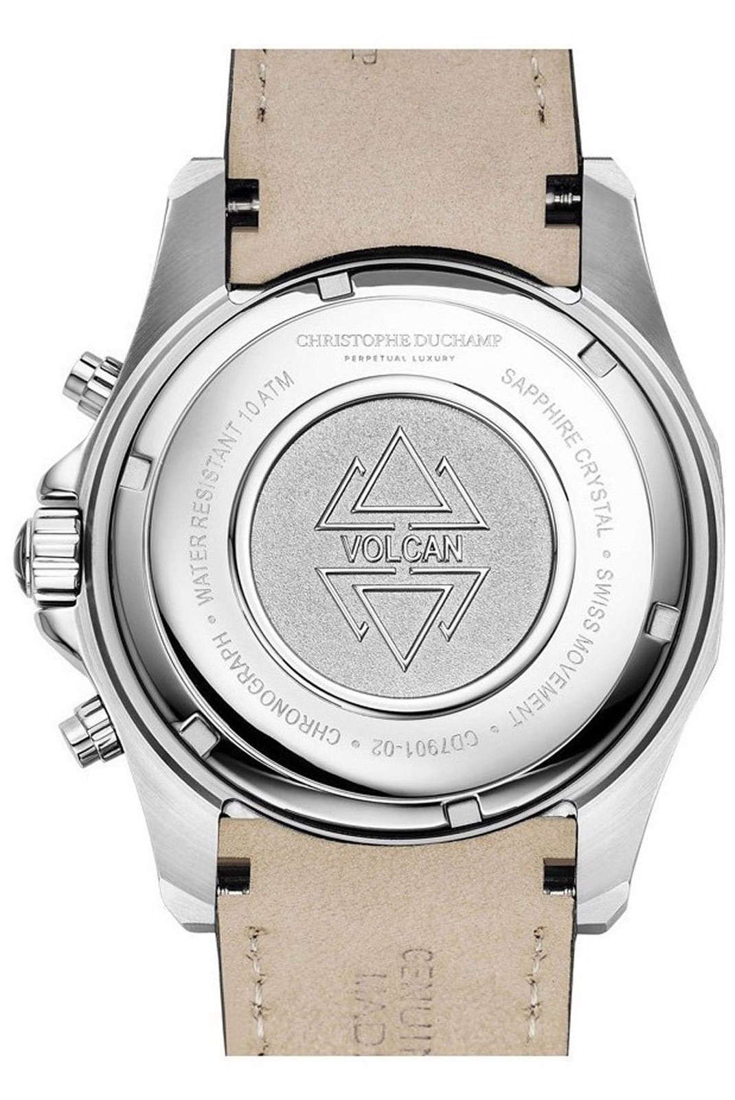 Montre Homme - CHRISTOPHE DUCHAMP - Volcan Cd7901-02