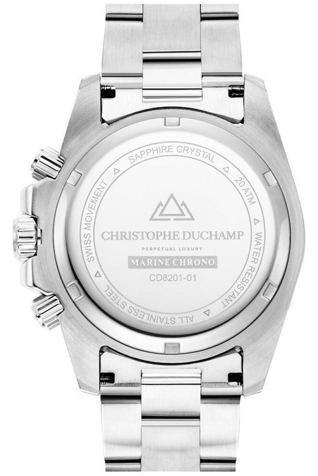 Montre Homme - CHRISTOPHE DUCHAMP - Marine Chrono Cd8201-01