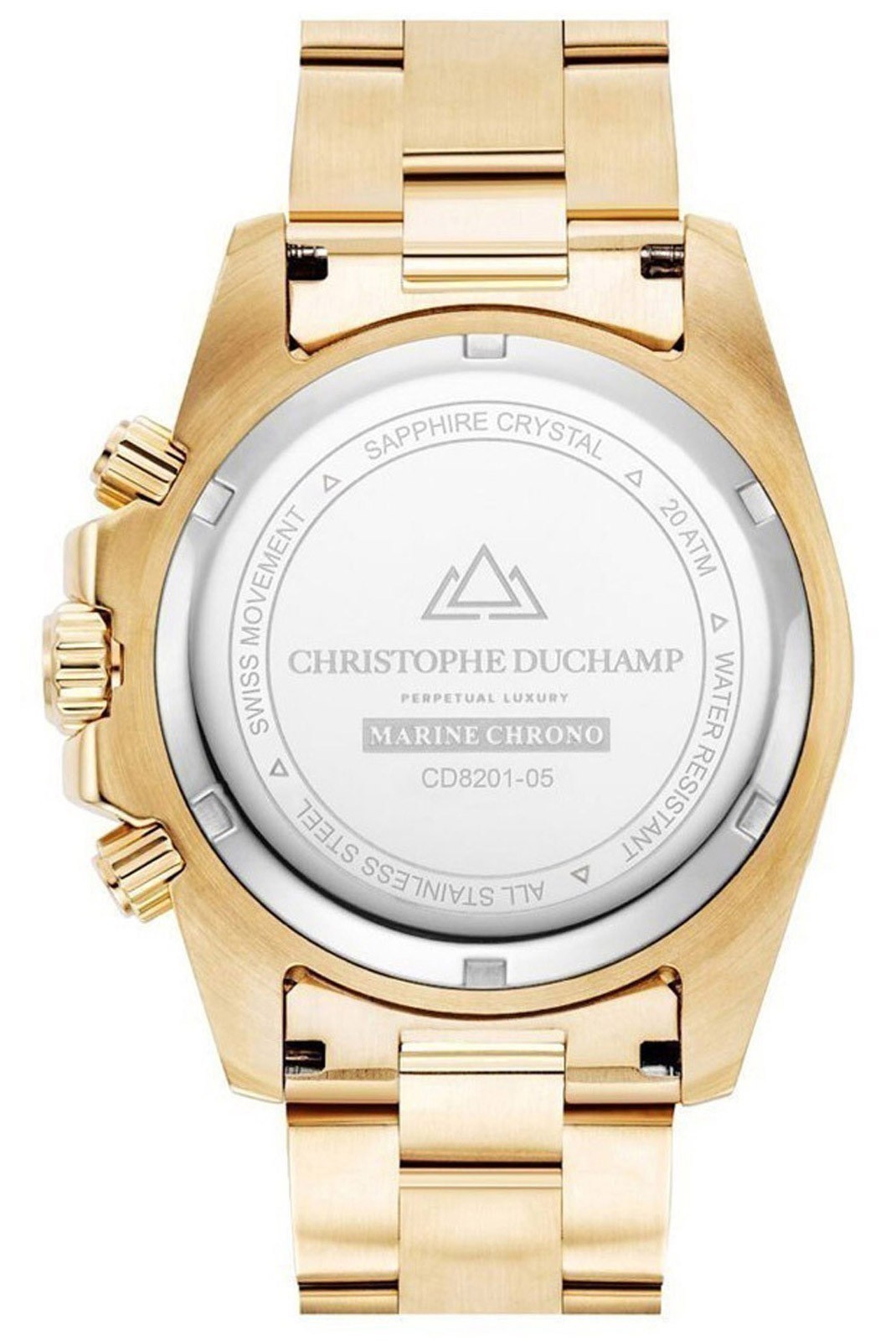 Montre Homme - CHRISTOPHE DUCHAMP - Marine Chrono Cd8201-05