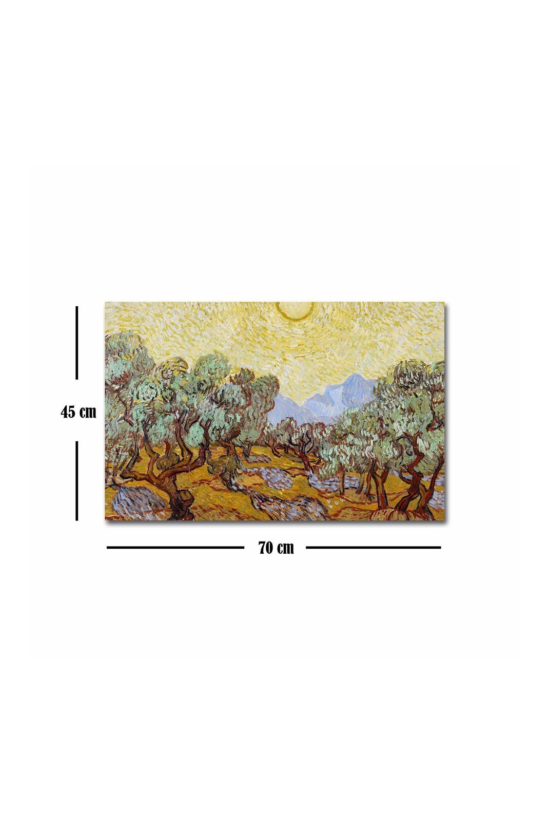 Peinture décorative sur toile - Multicolor - 249CVT1506