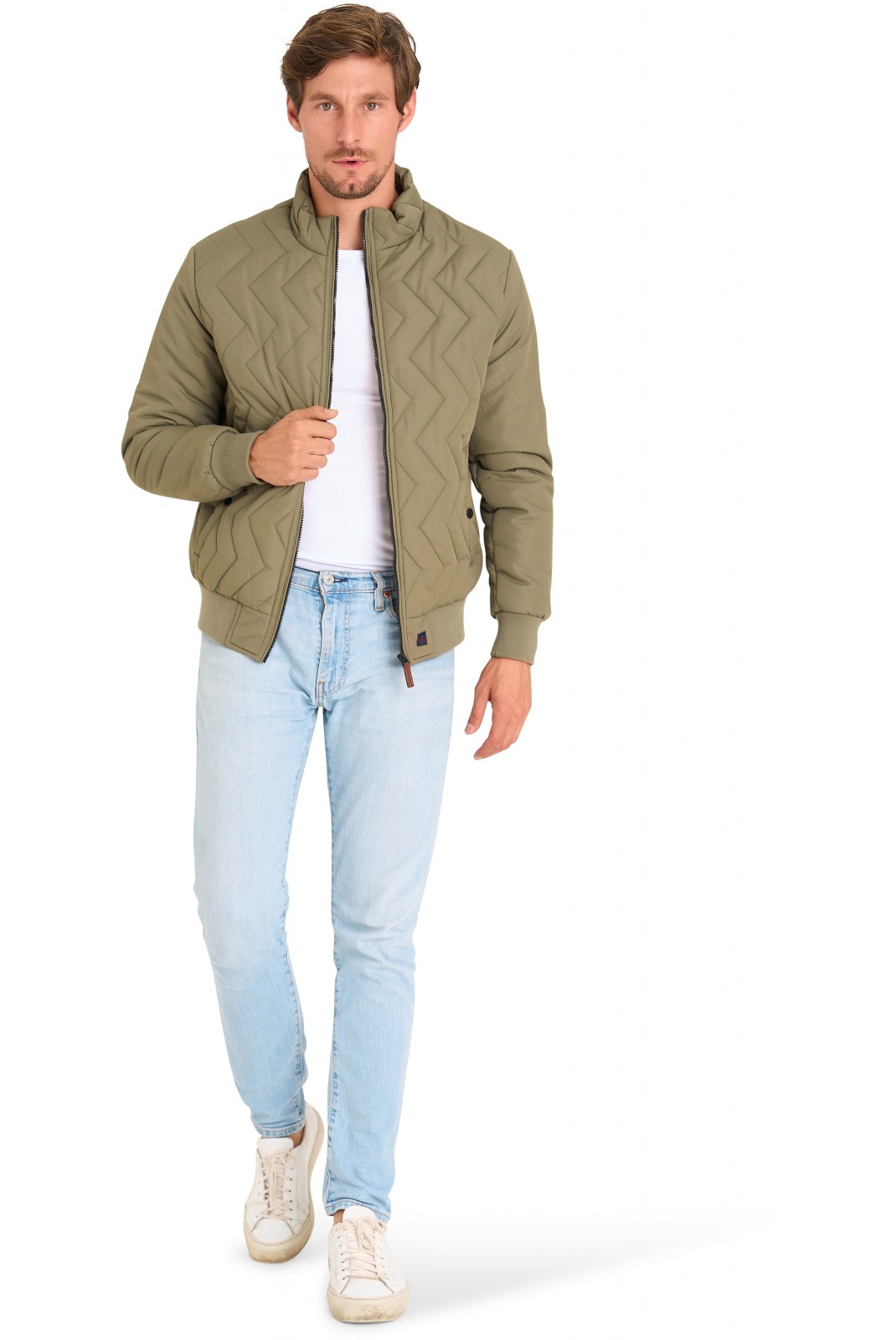 Veste - MARIO RUSSO - Aviation - Army Green