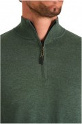 Pullover col demi-zip - MARIO RUSSO - Half Zip Sweater - Duck Green