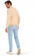 Pullover col demi-zip - MARIO RUSSO - Half Zip Sweater - Beige