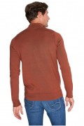 Pullover col demi-zip - MARIO RUSSO - Half Zip Sweater - Picante