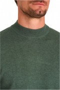 Pullover col rond - MARIO RUSSO - Turtle Neck - Duck Green