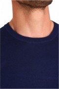 Pullover col rond - MARIO RUSSO - Round Neck - Navy