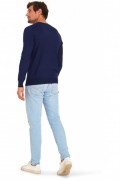 Pullover col V - MARIO RUSSO - V-Neck - Navy