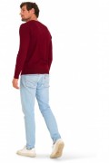 Pullover col V - MARIO RUSSO - V-Neck - Bordeaux