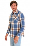 Surchemise - MARIO RUSSO - Overshirt - Mid Blue