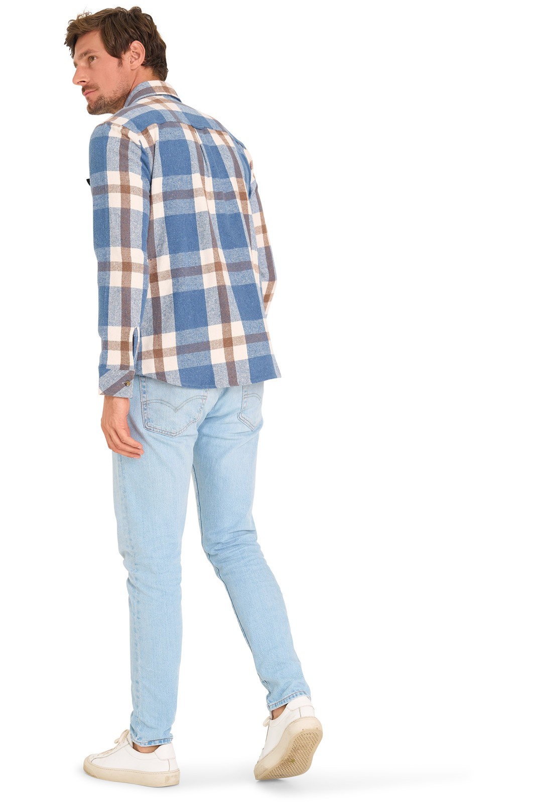 Surchemise - MARIO RUSSO - Overshirt - Mid Blue