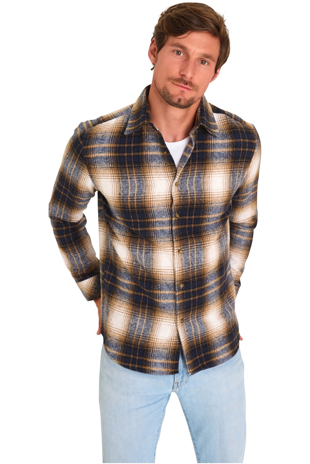 Surchemise - MARIO RUSSO - Overshirt - Brown