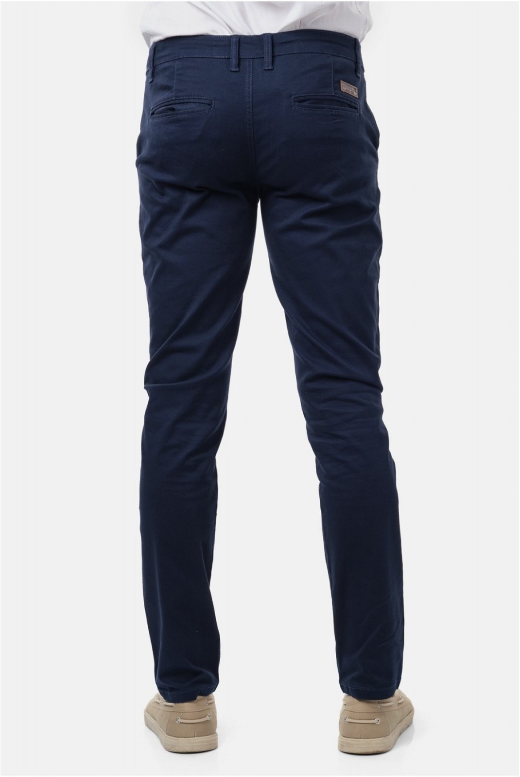 Pantalon chino coton stretch Hopenlife NAVY RIKA