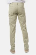 Pantalon droit coton stretch Hopenlife KAKI  CLAIR YUTA