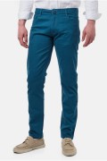 Pantalon droit coton stretch Hopenlife BLEU YUTA