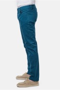 Pantalon droit coton stretch Hopenlife BLEU YUTA