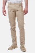 Pantalon droit coton stretch Hopenlife TAUPE YUTA