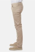 Pantalon droit coton stretch Hopenlife TAUPE YUTA