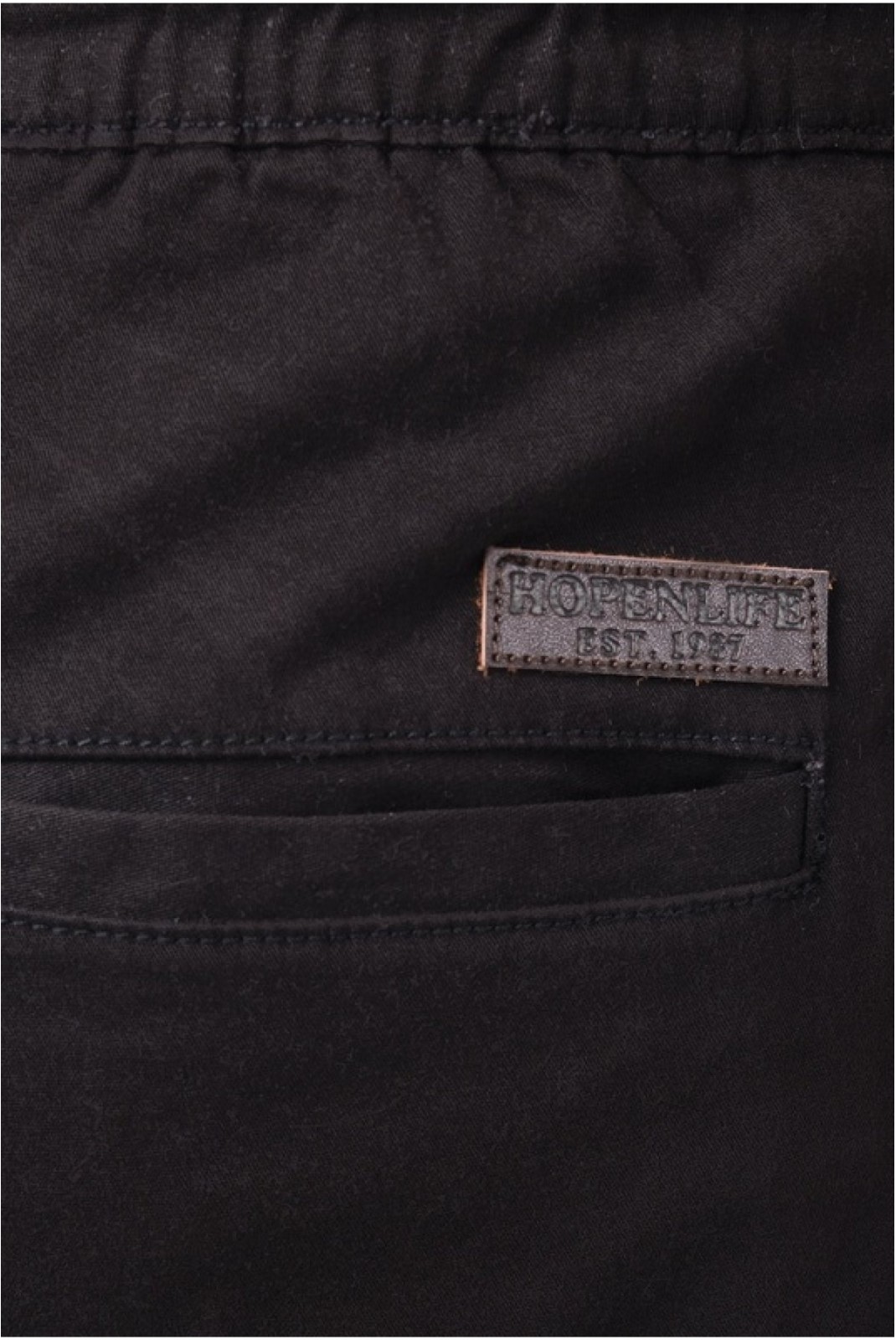 Pantalon cargo slim Hopenlife NOIR KOBY