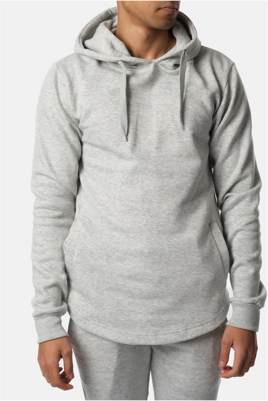 Sweat à capuche uni Hopenlife GRIS ILLAN