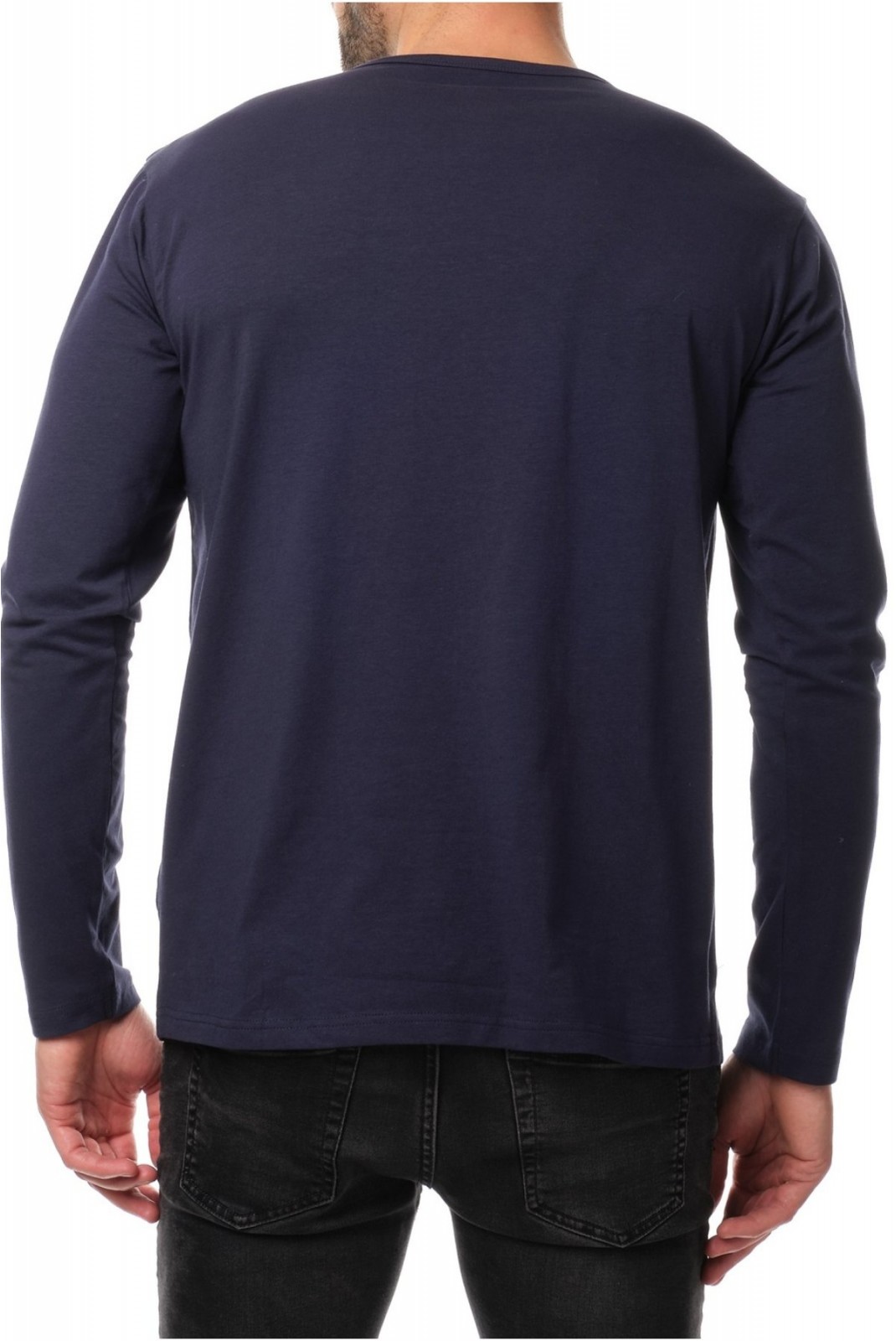 TShirt ML coton stretch Hopenlife NAVY YATO