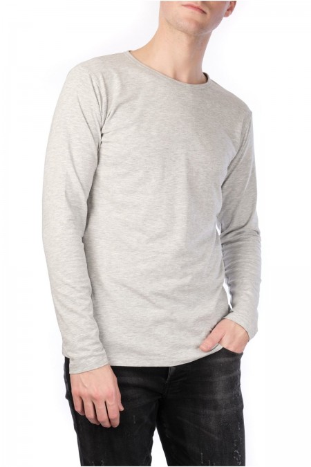 TShirt ML coton stretch Hopenlife GRIS YATO