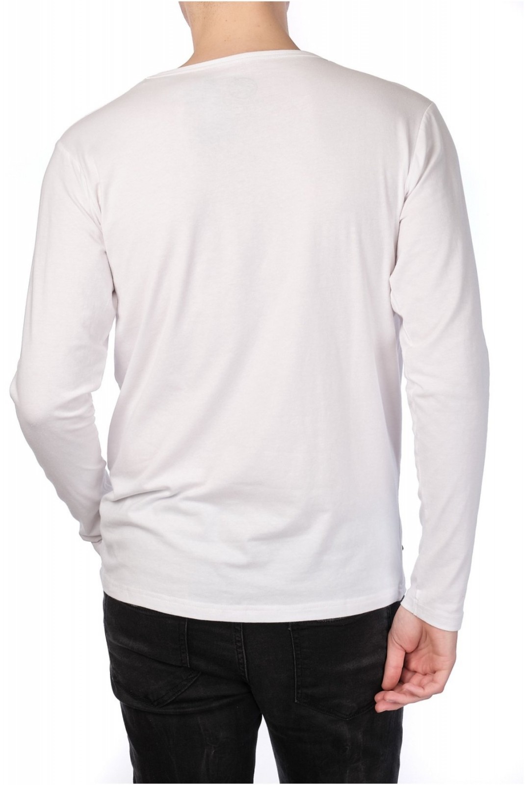 TShirt ML coton stretch Hopenlife BLANC YATO