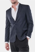 Veste tailleur slim fit Hopenlife NAVY NOBARA