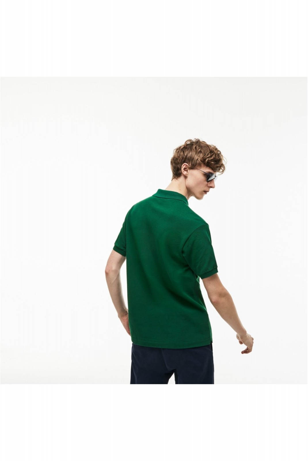 Polo MC 100% coton piqué Lacoste 132 GREEN L.12.12 US