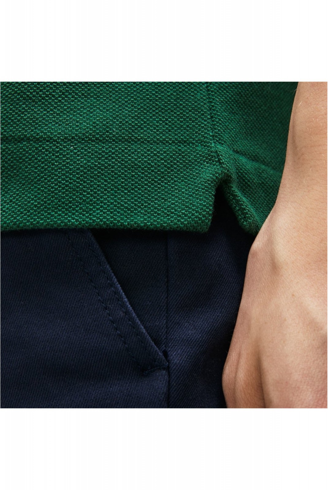 Polo MC 100% coton piqué Lacoste 132 GREEN L.12.12 US