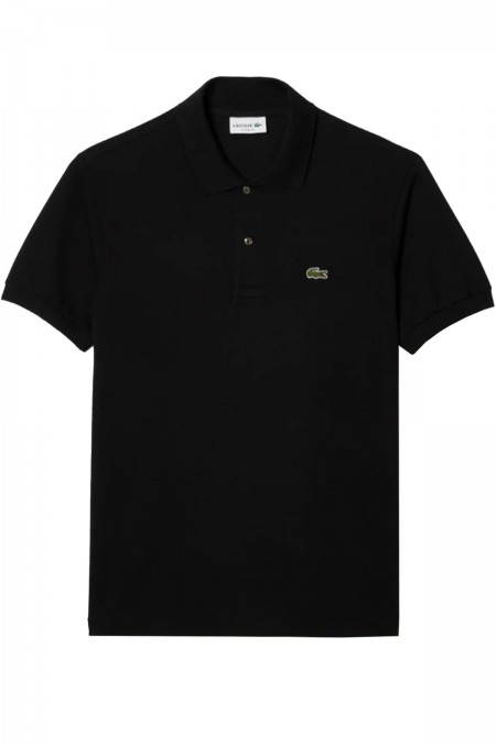 Polo MC 100% coton piqué Lacoste 031 BLACK L.12.12 US