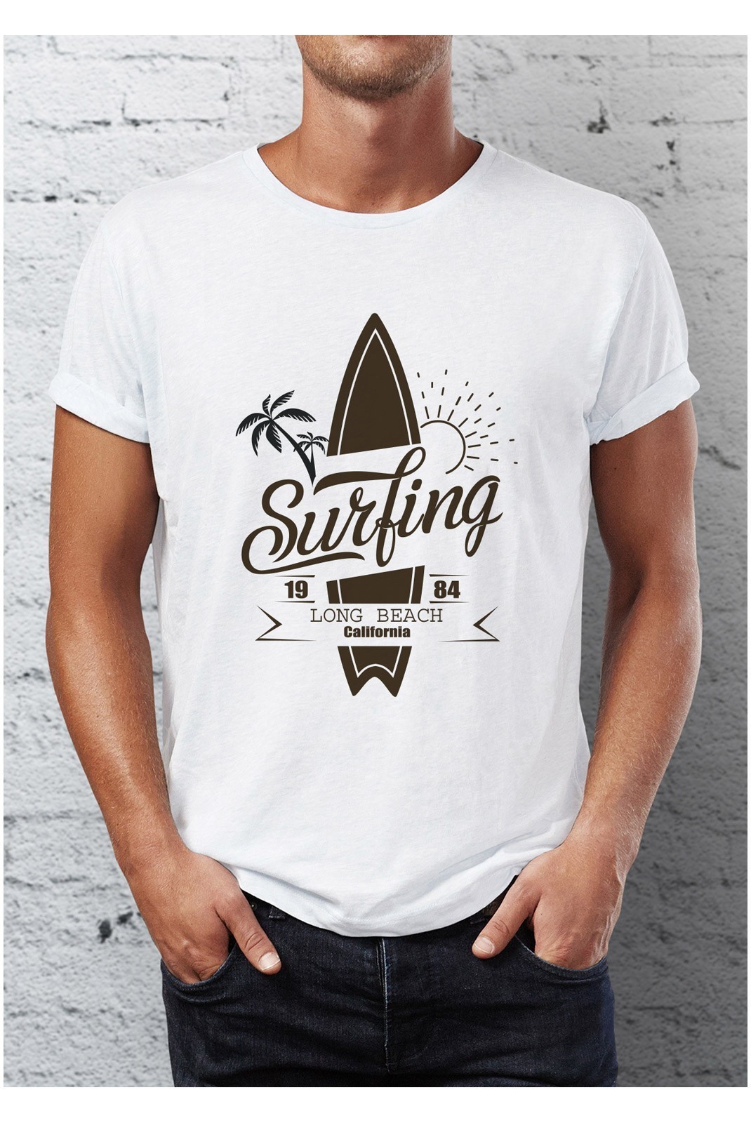 T-shirt - Blanc - SL_mantee_008