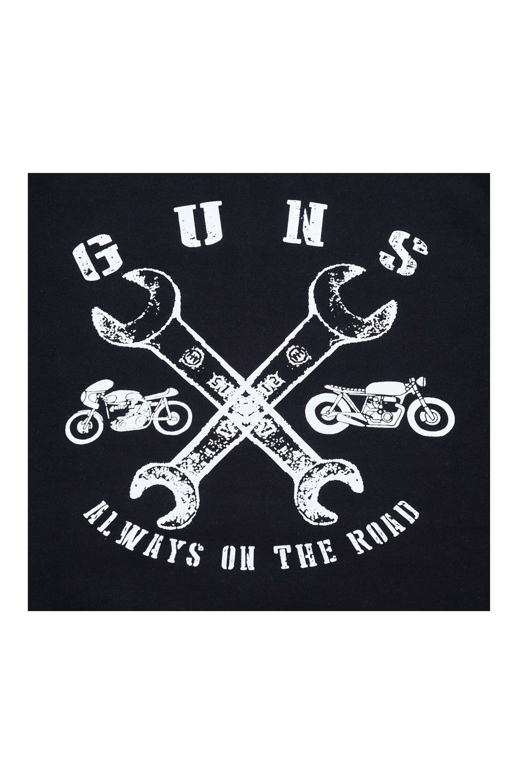 Sweatshirt - GUNS - Buck - Black - MG49-BLA