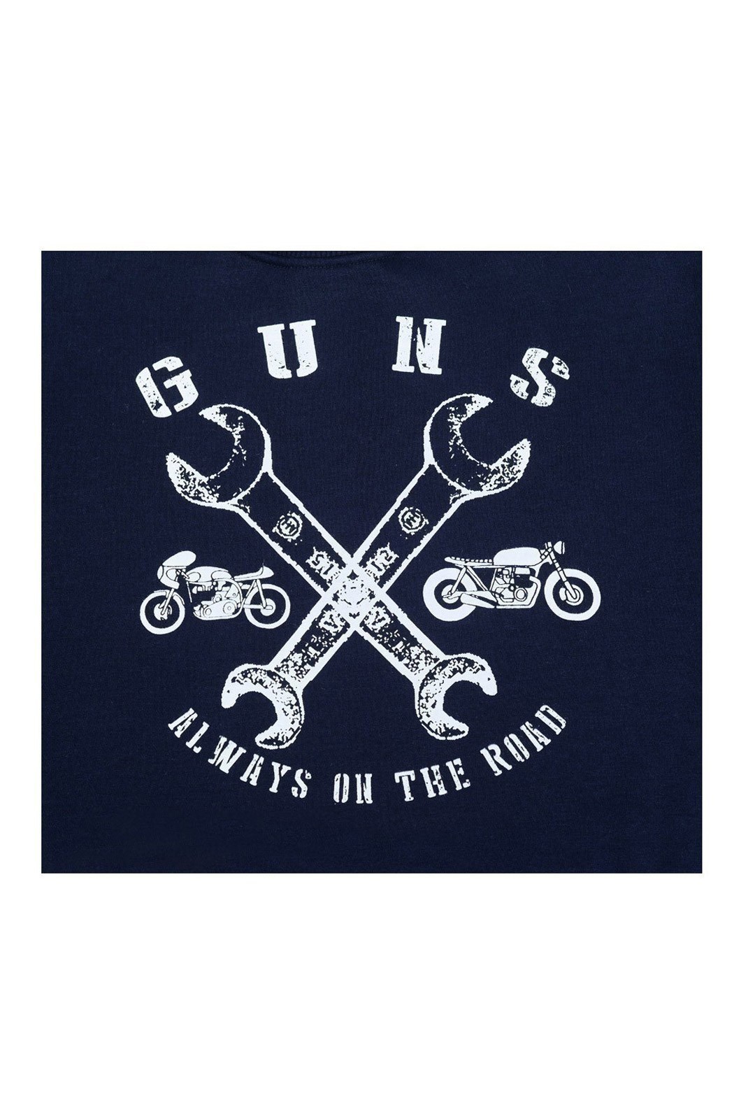 Sweatshirt - GUNS - Buck - Navy - MG49-BLU