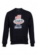 Sweatshirt - GUNS - Ink - Black - MG48-BLA