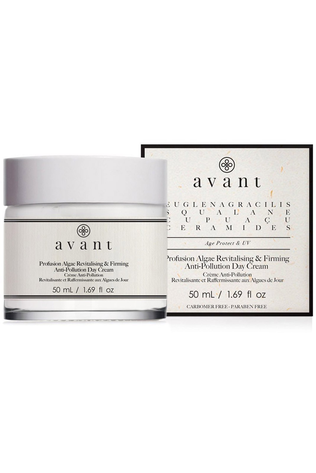 Crème Anti-Pollution Revitalisante Aux Algues De Jour - AV054