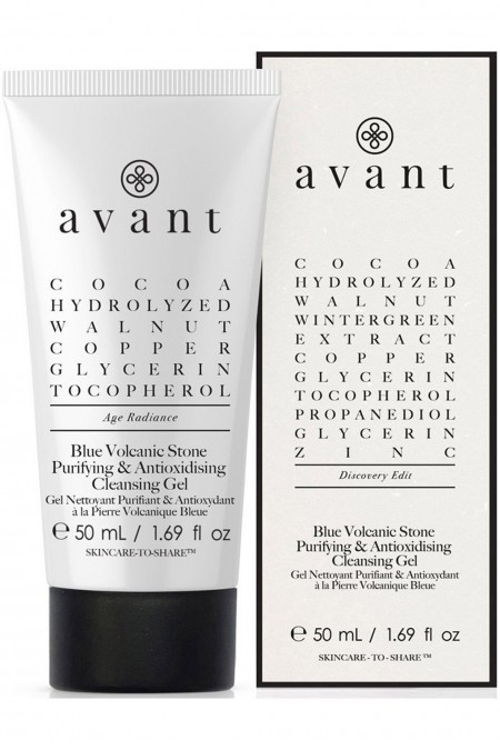 Gel Nettoyant Purifiant & Antioxydant À La Pierre Volcanique Bleue - AV131