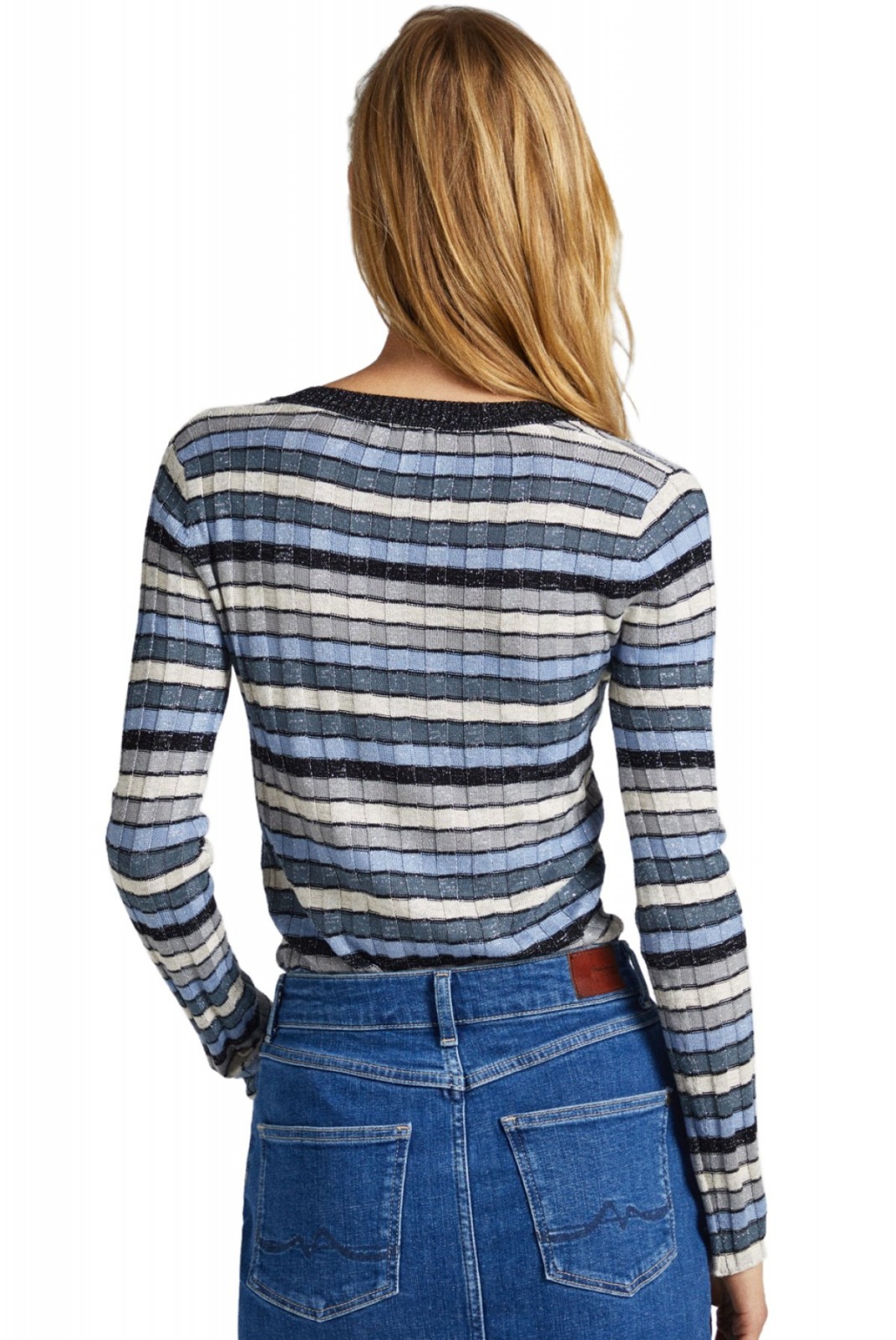 DARTHY FINE LUREX STRIPE Pepe jeans 0AAMULTI PL702032-0AA