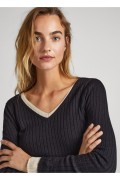 ELIX TENCEL LUREX KNIT Pepe jeans 999BLACK PL702056-999