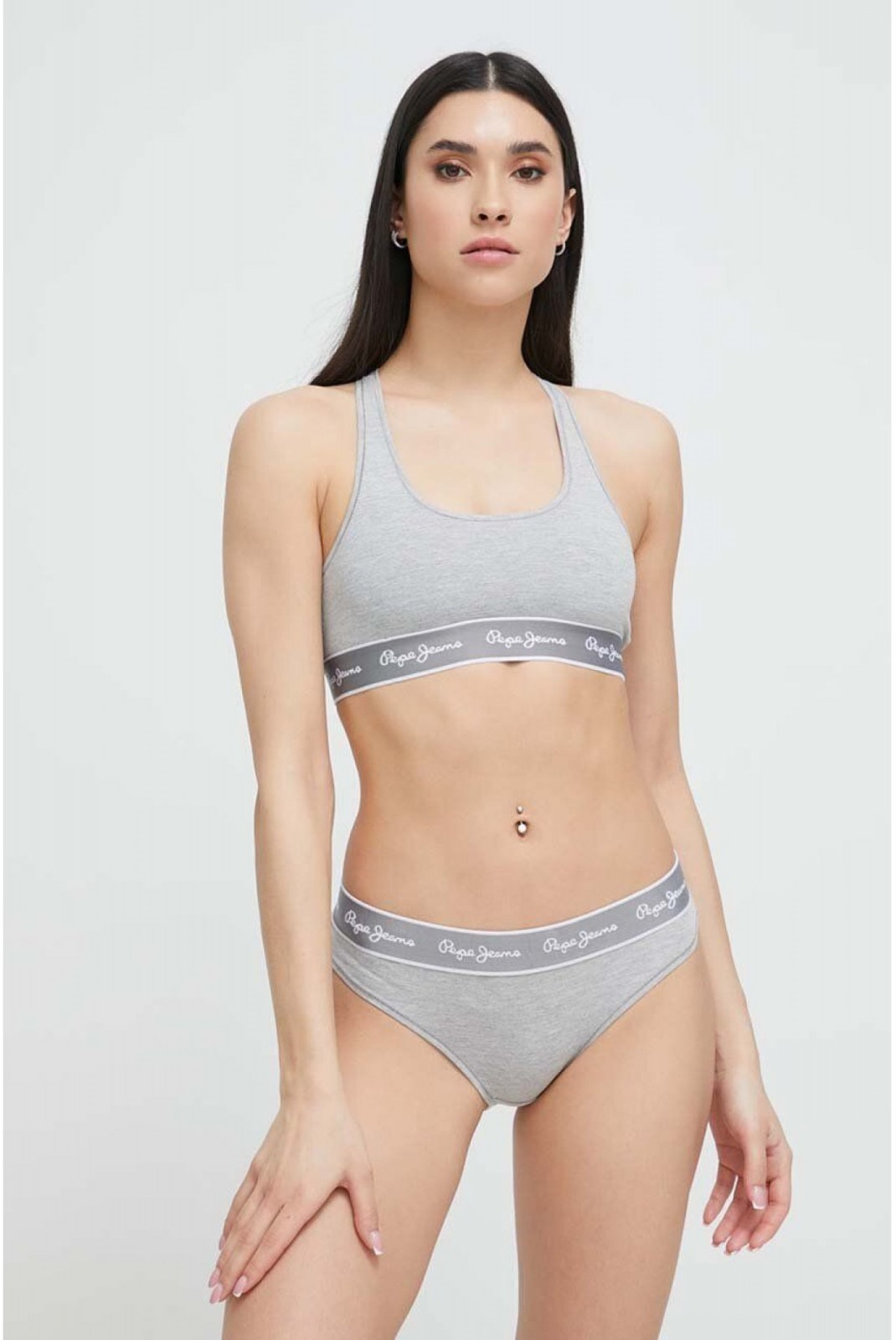 PEPE BIKINI SINGLE JERSEY Pepe jeans 933MARL GREY PLU10917-933