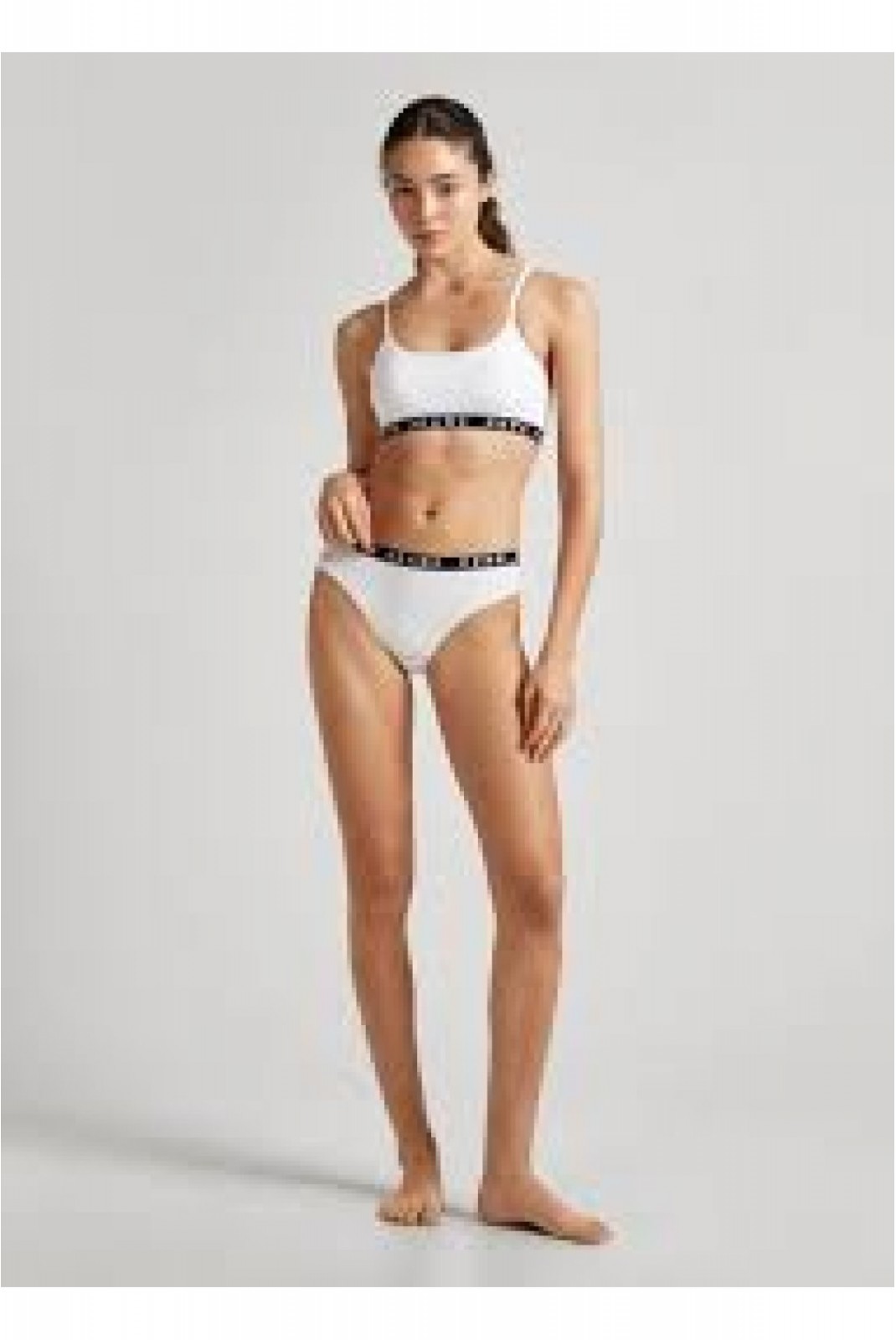 LOGO BIKINI SINGLE JERSEY Pepe jeans 800WHITE PLU10921-800