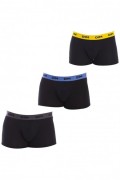 Pack 2 boxers - DIM - Black-Yellow-Blue - D005D3-ATJ