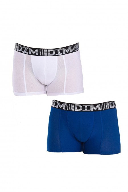 Boxer x2 - DIM - White Blue - D01N1-AA2