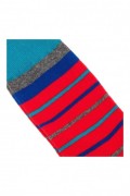 Chaussettes - DIM - Red-Stripes - D080M-88C