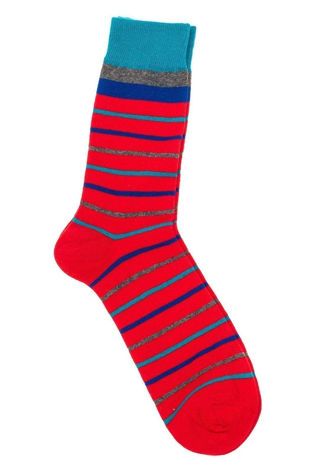 Chaussettes - DIM - Red-Stripes - D080M-88C