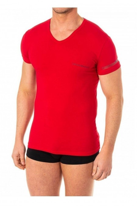 T-shirt - EMPORIO ARMANI - Red - 110810-8P723-17574