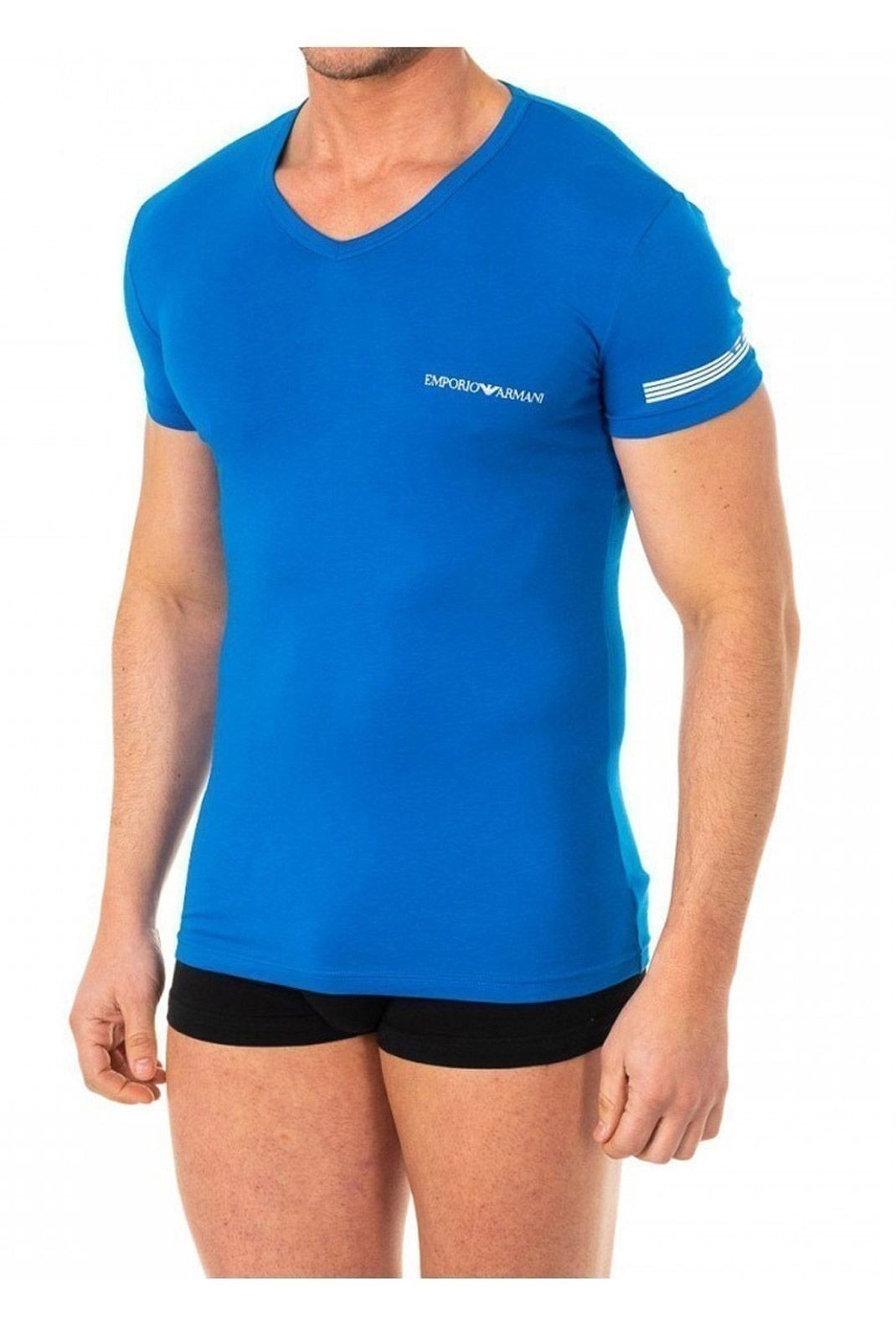 T-shirt - EMPORIO ARMANI - Blue - 110810-8P723-20833